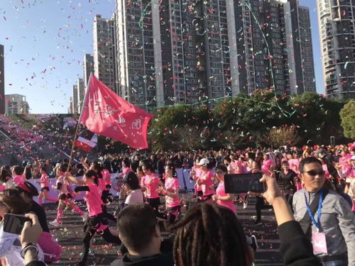 美美美 今早2018杭州国际女子马拉松下沙浪漫开跑 壮观美图刷爆你的朋友圈
