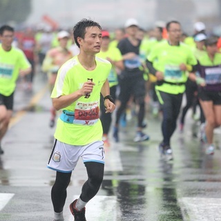 杭州马拉松16.1KM 9:20-9:37