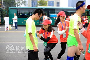 910名杭师大志愿者服务最美马拉松——杭州国际马拉松