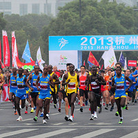 跑过风景跑过你 镜头下的杭州马拉松与断桥风景